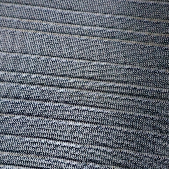 Cache Navy Mini Dress Fitted Thick Material Sz Large wore maybe twice - Picture 8 of 10